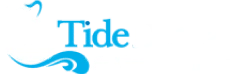 Tide Dental logo featuring blue wave design and text for orthodontics and dental implants practice.